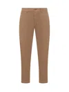 Hugo Boss Kaiton Skinny Fit Trousers In Brown