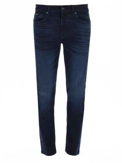 Hugo Boss Denim Jeans C Delaware Regular Five Pockets In Blue