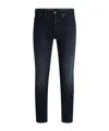 Hugo Boss Jeans With Belt Loops In Black
