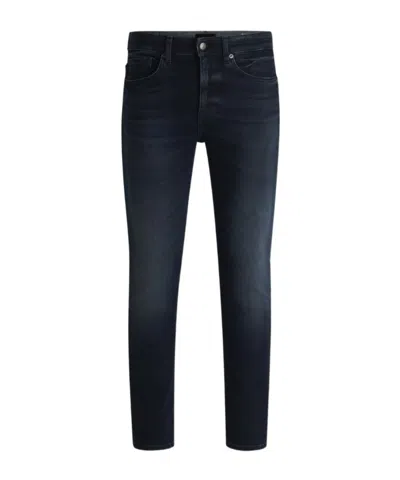 Hugo Boss Jeans With Belt Loops In Black