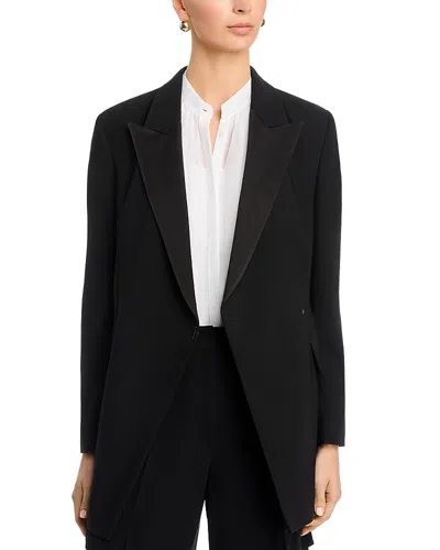Hugo Boss Jegania2 Long Occasion Jacket In Black