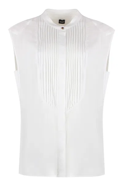 HUGO BOSS JERSEY BLOUSE