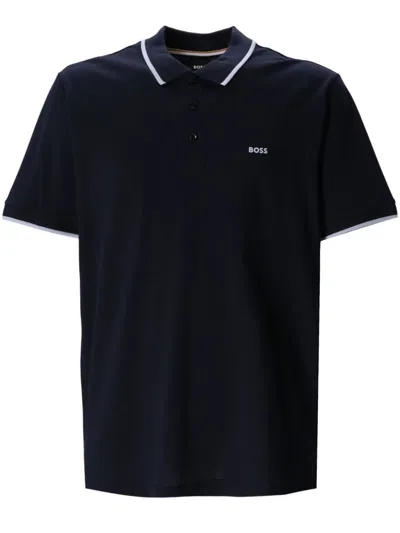 Hugo Boss Jersey Clothing In Blue