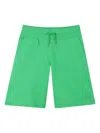 Hugo Boss Jersey Shorts In Green