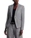 Hugo Boss Jia Blazer In Gray