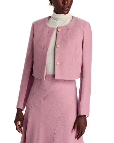 Hugo Boss Jicena Jacket In Pink