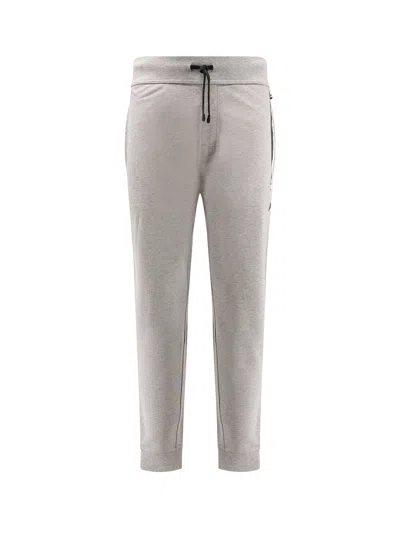 Hugo Boss Jogger Cotton Trousers In Multi