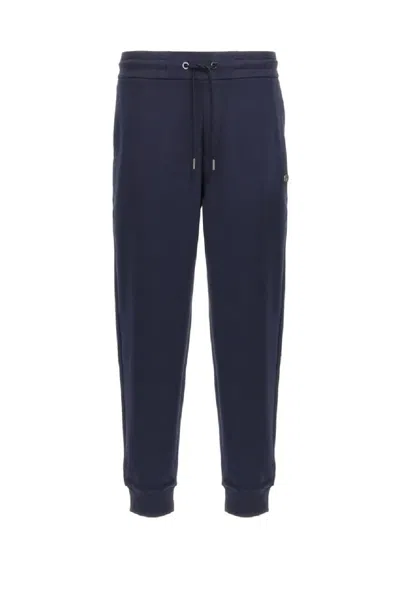 Hugo Boss Jogger-style Pants With Tapered Legs In Blue
