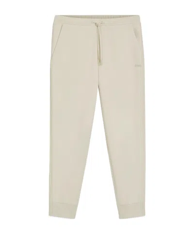 Hugo Boss Joggers With Drawstring Waistband In Neutral
