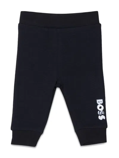 Hugo Boss Kids' Jogging Pants In Blue