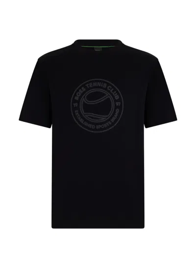 Hugo Boss Join Logo T-shirt In Animal Print