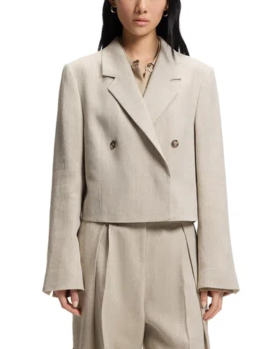 Hugo Boss Jojeka Notched Collar Blazer - Exclusive In Gray