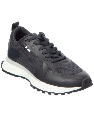 Hugo Boss Boss Jonah Running Shoe In Brown
