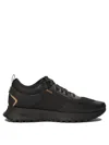 Hugo Boss Boss Jonah Fabric Low-top Sneakers In Black