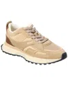 Hugo Boss Jonah Suede Running Sneaker In Brown