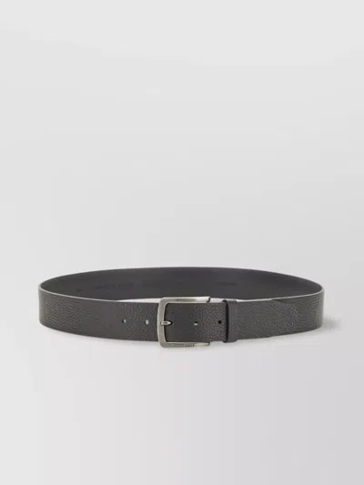 Hugo Boss Jor-gr_sz40 Belt Multiple Holes Textured Finish