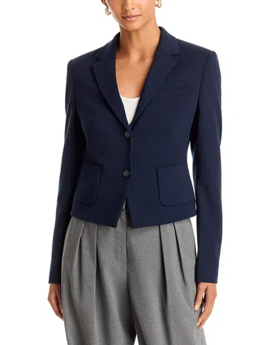 Hugo Boss Jori Slim Fit Performance Blazer In Blue