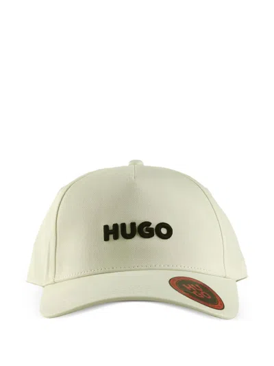 Hugo Boss Jude Logo Cap In Neutral