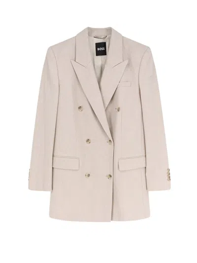 HUGO BOSS JUKANA WOOL BLEND BLAZER