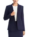 Hugo Boss Juleah Wool Blazer In Navy