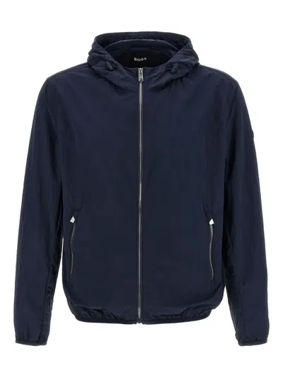 HUGO BOSS K-WAY HOODED JACKET