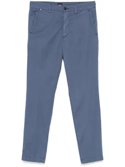 Hugo Boss Kaiton Trousers In Blue