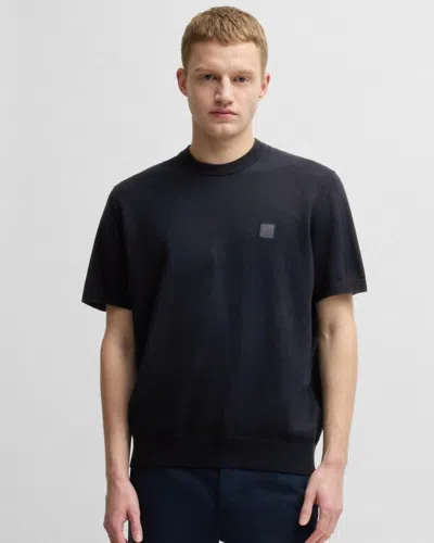 Hugo Boss Kanache Mens T-shirt In Blue