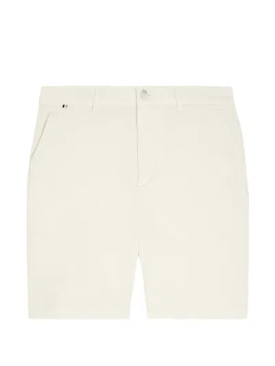 Hugo Boss Kane Belt-loop Shorts In White