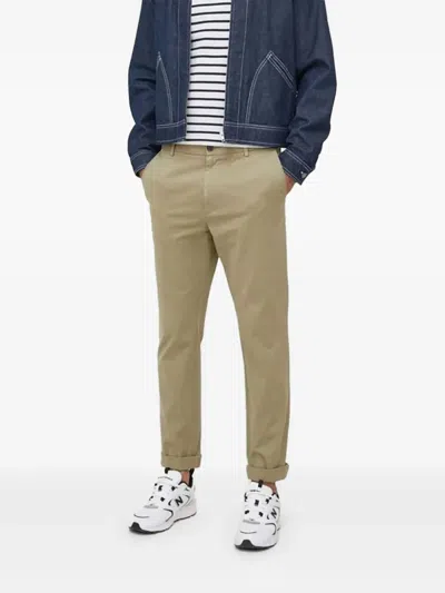 Hugo Boss Kane-l Trousers In Neutrals