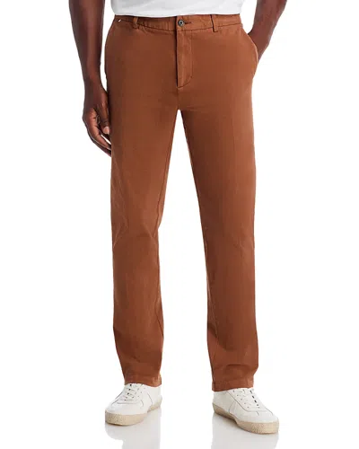 Hugo Boss Kane Modern Regular Fit Trousers In Brown