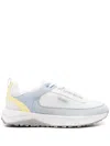 Hugo Boss Kane Panelled Sneakers In White