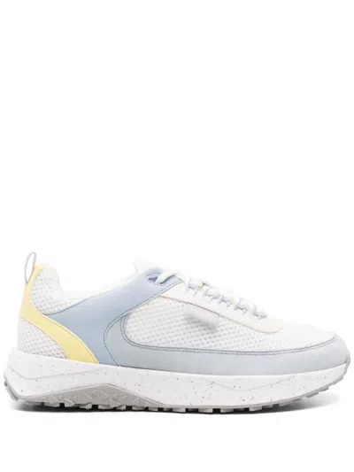 Hugo Boss Kane Panelled Sneakers In White