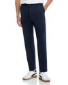 Hugo Boss Kane Regular Tapered Fit Pants In Dark Blue