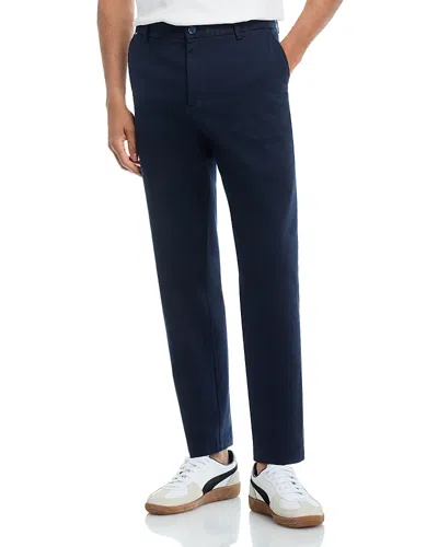 Hugo Boss Kane Regular Tapered Fit Pants In Dark Blue