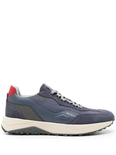 Hugo Boss Hugo Kane Runn Trainers Navy
