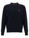 Hugo Boss Blue Kanovano Sweater In Blue