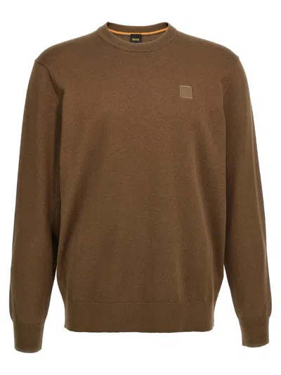 Hugo Boss Kanovano Sweater In Brown