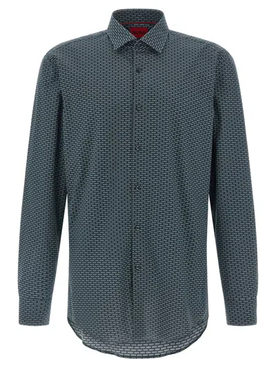 Hugo Boss Kenno Shirt And Blouse Black In Gray