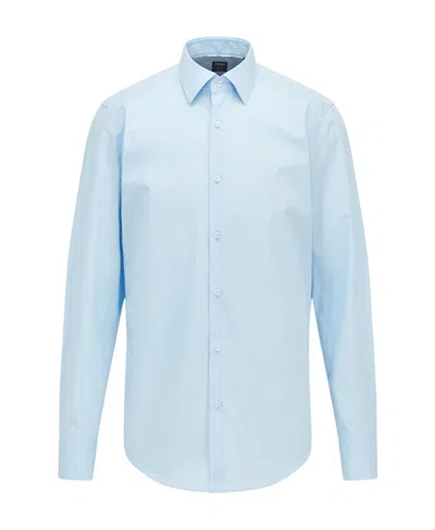 Hugo Boss Kent Slim-fit Shirt In Blue