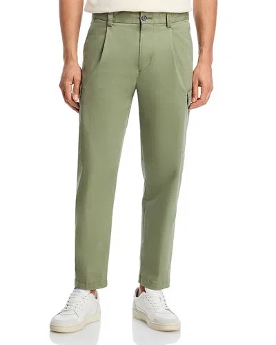 Hugo Boss Kerin Tapered Fit Cargo Pants In Green
