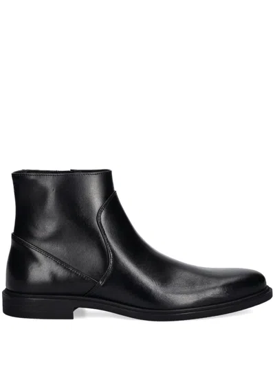 Hugo Boss Kerr Boots In Black