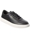 Hugo Boss Kieran Leather Sneaker In Black