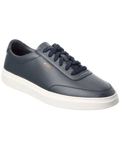 Hugo Boss Boss Kieran Tennis Sneaker In Blue