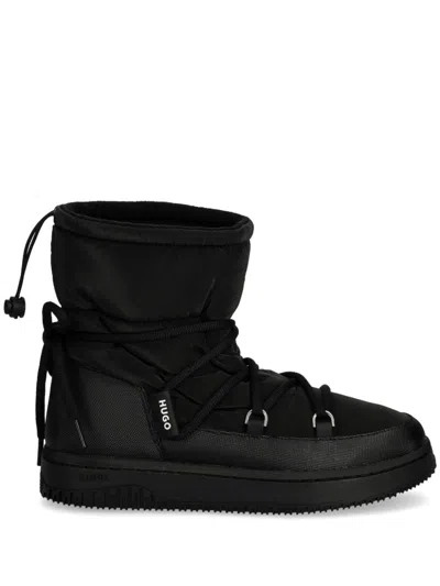 Hugo Boss Kilian Boots In Black