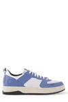 Hugo Boss Hugo Kilian Logo Patch Sneakers In Blue