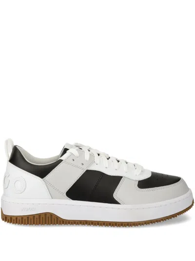 Hugo Boss Kilian Panelled Sneakers In White