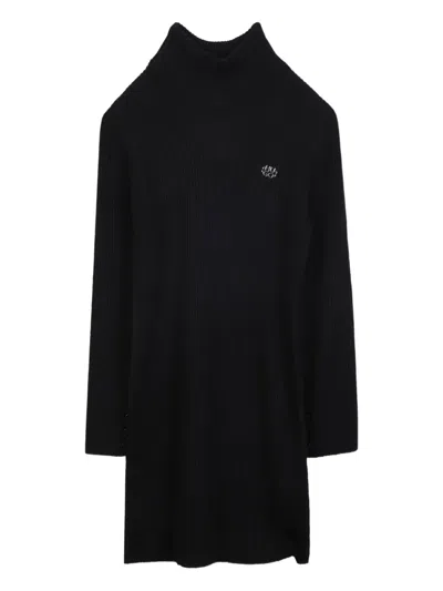 Hugo Boss Knitted Dress In Black