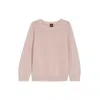Hugo Boss Knitted Sweater In Pure Cotton