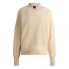 Hugo Boss Knitted Sweater In Virgin Wool And Cashmere In Multi