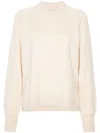 Hugo Boss Knitted Sweater In Neutrals